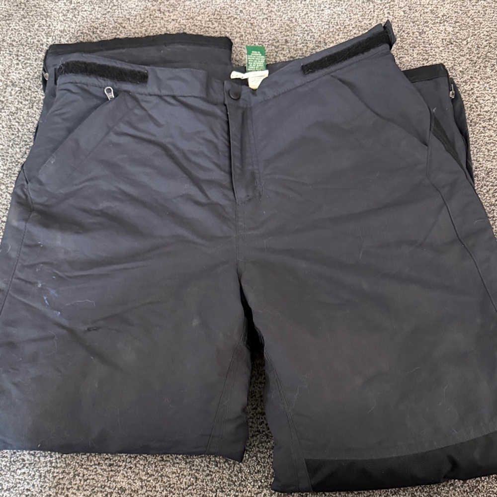 L.L. Bean Kids Black Snow/Ski Hybrid‎ Bottoms